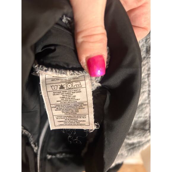 Women's Antigua Heathered Gray Golden Knights Hooded Full-Zip Vest S - Picture 7 of 9